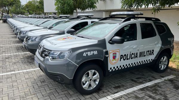 Secretaria da Segurança Pública recebe nova remessa das 300 viaturas alugadas para a PM e Polícia Civil