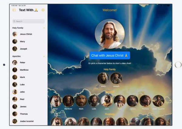 BLASFÊMIA? Aplicativo de Inteligência Artificial permite que usuários “falem” com Jesus Cristo
