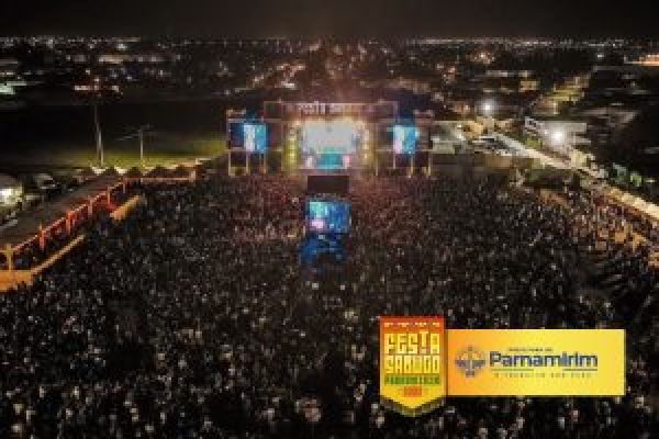 SUCESSO: 50 mil pessoas na primeira noite do Sabugo com Gusttavo Lima