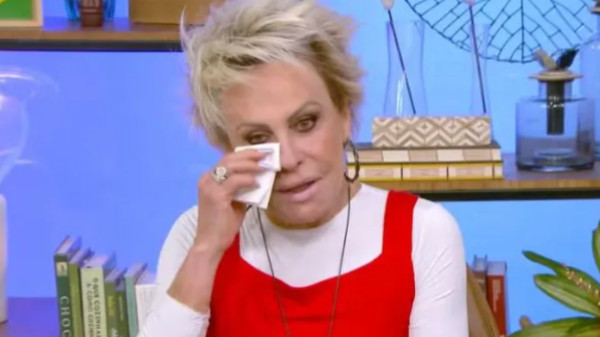 Saiba o motivo que fez Ana Maria Braga derramar lágrimas durante programa ao vivo; VEJA VÍDEO