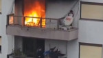 ATO DE HEROÍSMO: Criança é resgatada de apartamento em chamas no RS; VEJA VÍDEO
