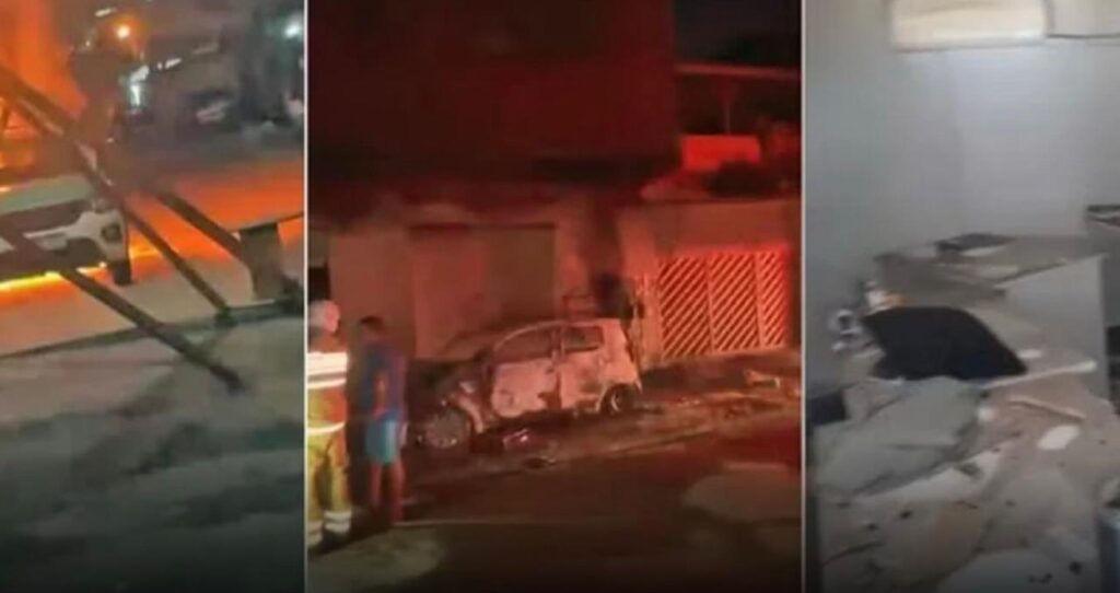 Comando Vermelho incendeia empresa de internet após recusar pegar taxa