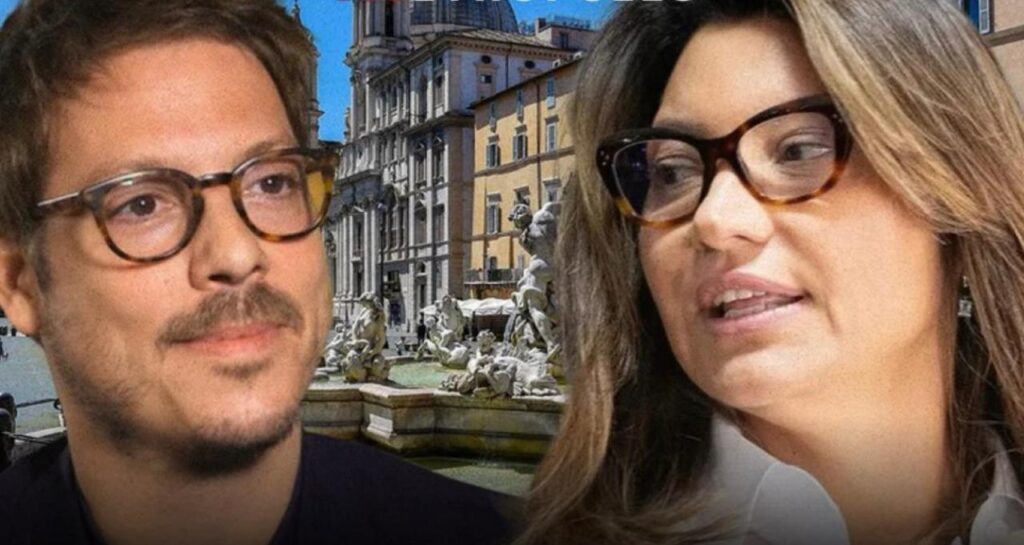 Fachada do Palácio Pamphilj em Roma sede da embaixada brasileira onde Janja e Lula se hospedaram