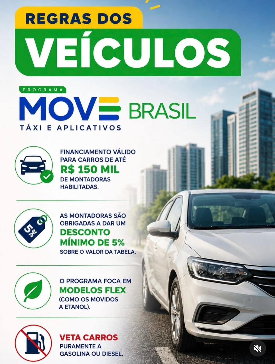 Programa Move Safe Veja regras do programa Move Brasil para motoristas de APP e taxistas ...