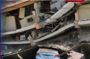 Veja imagens da destruição deixada pelo forte terremoto de magnitude 7,7 que atingiu o Panamá nesta sexta-feira (9)
