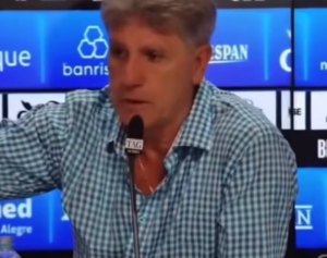 Renato Gaúcho defende auxiliar preso, critica a imprensa e dispara: “É por isso que sou Bolsonaro”; VEJA VÍDEO