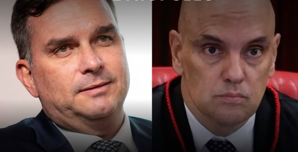Aliados de Flávio Bolsonaro procuram Alexandre de Moraes e motivo vem à tona; VEJA BASTIDORES